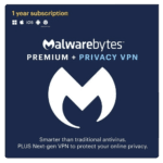 Malwarebytes Premium + Privacy VPN Bundle – 1-Year / 2-Device