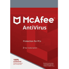 McAfee AntiVirus – 3-Year / 1-PC – TSS