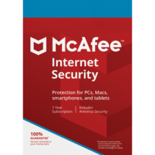 McAfee Internet Security – 1-Year / 1-Device