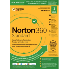 Norton 360 Standard – 1-Year / 1-Device – USA/Canada