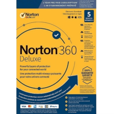 Norton 360 Deluxe – 1-Year / 5-Device – UK/Europe
