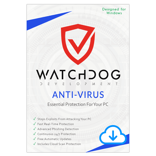 Watchdog Anti-Virus – 3-Year / 5-PC