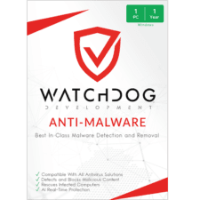 Watchdog Anti-Malware – 1-Year / 1-PC