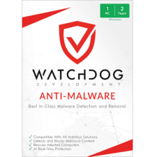 Watchdog Anti-Malware – 2-Year / 1-PC
